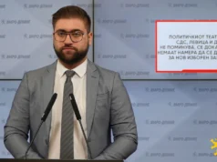 (Видео) Манасиевски: Политичкиот театар на СДС, Левица и ДУИ не поминува, се докажа дека немаат намера да се договорат за нов Изборен законик
