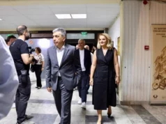 Меџити присуствуваше на премиерата на претставата „Татко“ на „Охридско лето“