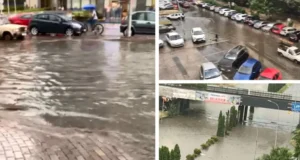 Четири општини се најпогодени од невремето во Скопје, поплавени улици и дворови