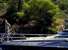 „Филипче на одмор на јахтата на Заев, од каде му нарачува на СДС да прави хистерија за водата во Скопје“, велат од ВМРО-ДПМНЕ