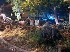 (Фото) Општина Аеродром: Kомуналните екипи до доцна во ноќта работеа на расчистување на дивите депонии