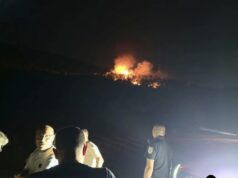 Пеколна ноќ кај Церово: Пожарникарите цела ноќ во битка со огнената стихија