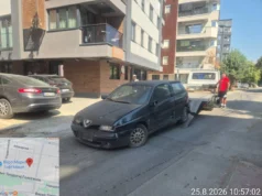 Акција за отстранување на хаварисани возила низ Карпош