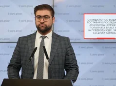 (Видео) Манасиевски: Скандалот со водата во Гостивар е последица на децениска негрижа на локалната власт која ја предводи СДС, заедно со ДУИ и Таравари