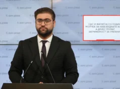 (Видео) Манасиевски: СДС и Филипче со години молчеа за небезбедната вода, а денес глумат загриженост за граѓаните