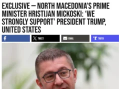 Мицкоски во интервју за „Breitbart News“: Македонија силно ги поддржува политиките на Трамп