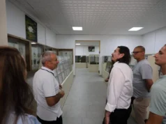 Министерот Сулејмани во посета на културните установи во Струга