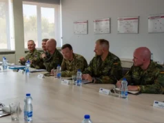 (Фото) Командантот на Здружената команда на сојузничките сили на НАТО во Неапол во посета на нашата земја и Армијата