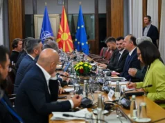Гаши со европратениците од Мешовитиот парламентарен комитет