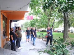 Карпошани во акција, чистеа јавни површини на три локации