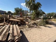 (Фото) Отстранет небезбеден објект во Маџир Маало, хигиената и здравјето на граѓаните се приоритет, порача Герасимовски
