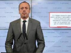 (Видео) Петрушевски: Со обвинувањата дека ВМРО-ДПМНЕ е виновно и за состојбата во СДС, Филипче и талогот на СДС се на добар пат да се самоуништат