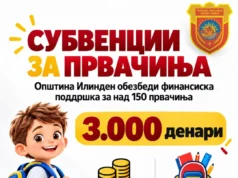Општина Илинден додели субвенции на над 150 првачиња