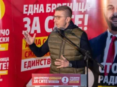 Мицкоски во Милетино: Јасен е победникот на овие предвремени локални избори