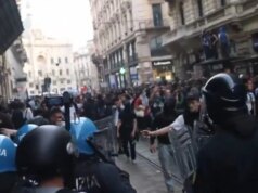 Насилни протести во Италија против високите трошоци за живот, повредени полицајци и демонстранти
