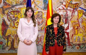 Сиљановска-Давкова ја прими претседателката на косовското Собрание, во фокусот евроинтеграциите и билатералната соработка