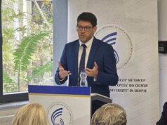 Ферати учествуваше на панел-дискусија на тема „Охридскиот рамковен договор и генерацијата што не чека: 25 години зад нас, 25 години пред нас“
