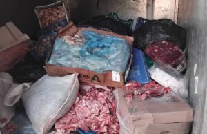 (Фото) Вонредни контроли и во месарниците: во Радовиш и Пепелиште одземени околу 2 тони месо и производи од месо