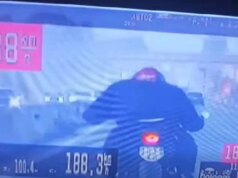 (Видео) Со полициски пресретнувач откриен мотоциклист кој возел со 188 км/ч на автопатот Гостивар – Тетово, уапсен 27-годишник