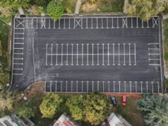 (Фото) Целосна реконструкција на двата паркинга на улицата „Костурска“ во Скопје Север