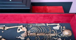 Останките за кои се верува дека му припаѓаат на цар Самоил стигнаа во Бугарија
